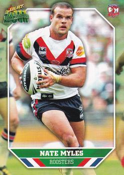 2011 NRL Champions #168 Nate Myles Front